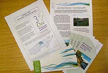 3 Dee Vision leaflets and newsletters 